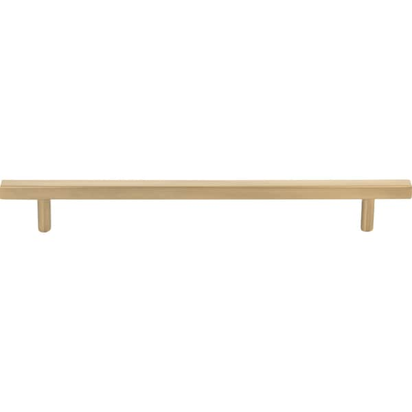 192 Mm Center-to-Center Satin Bronze Square Dominique Cabinet Bar Pull